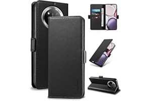 Yunubeyii Coque pour Honor Magic 7 Lite - [Blocage RFID] Housse Étuis de Protection PU Luxe [Magnétique] [Fente Carte] [Stand] Portefeuille Flip Case,[Noir]