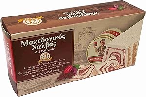 HAITOGLOU Halvas aus Sesam mit Kakao 400 gr aus Griechenland griechischer Halva Cacao