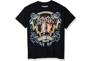 Liquid Blue Men's Ac/DC-Hells Bells Shield T-Shirt