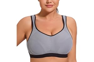 AGONVIN Extreme Control Sujetador Deportivo para Mujer Sin Relleno