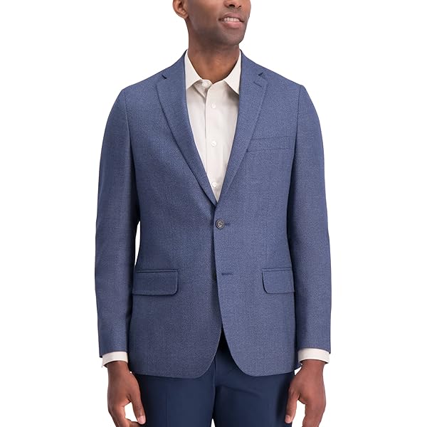 Haggar Men's JMH Premium Tailored Fit Subtle Stretch Sport