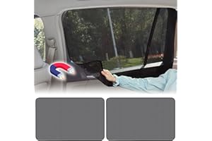 CTDMJ osłona przeciwsłoneczna do samochodu, 2 sztuki, magnetyczna ochrona przed słońcem, ochrona przed promieniowaniem UV, izolacja cieplna, uniwersalna osłona przeciwsłoneczna dla dzieci, dorosłych,