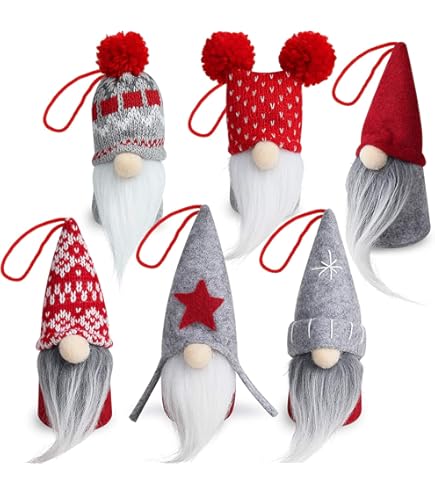 REFORUNG GNOME Décoration Lot De 3 Deco Noel GNOME Peluche