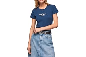 Pepe Jeans New Virginia SS N Camiseta Unisex Adulto (Pack de 1)