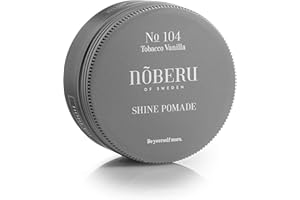 YESMOO Noberu Of Sweden Pomada Brillante Nº 104 Tabaco Vainilla Noberu 80ml, Único, Estándar