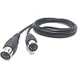 MainCore 3m long 5-pin Midi to 5-pin Midi Audio Cable. for connecting Synths, Keyboards, Sequencers, Computers, Tone Generators, Drum Machines, Effects Processors, etc