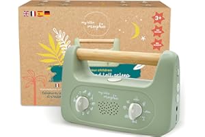 MORPHÉE My Little Morphee Sleep Aid for Children 3-10 Years – 192 Soothing Stories, Meditation Sessions, Music & Nature Sleep Sounds – Sleep Meditation Fall Asleep Fast Portable Sound Machine Kids-Friendly