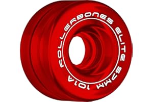 RollerBones Art Elite 101A Competition Roller Skate Wheels (Set of 8)