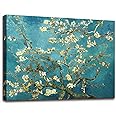 dgbtcart Vincent Van Gogh Canvas Wall Art, Almond Blossom Tree Classic Painting, Famous Artwork Picture Poster Print Wall Decor for Living Room Bedroom Office - 24"x36"