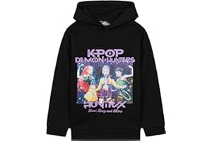 KPop Demon Hunters Bluza z kapturem dla dziewczynek i nastolatków, miękkie bluzy zimowe, Huntrix Saja Boys prezent dla dziewczynki