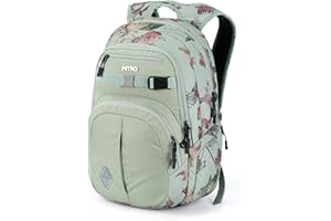 Nitro Chase Rucksack Schulrucksack mit Organizer Schoolbag Daypack mit 17 Zoll Laptopfach