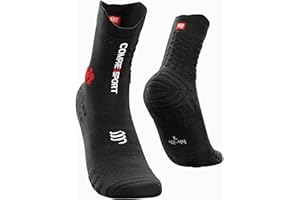 COMPRESSPORT Chaussettes De Trail - Pro Racing Socks V3.0 Trail - Chaussettes de trail - Absorption des Chocs - Course à Pied - Stabilité des Pieds - Protection Et Respirabilité - Tout-Terrain