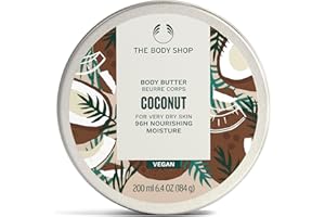The Body Shop Coconut Body Butter unisex, Kokos Körperbutter 200 ml, 1er Pack (1 x 200 ml)
