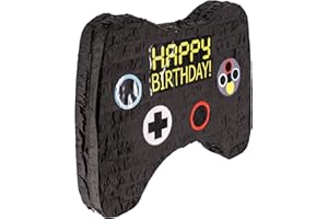Goodtimes Pinata Spiele Controller 45cm hoch Partyspiel Zum Befüllen mit Süßigkeiten und zerschlagen Als Geschenkidee für Geburtstag Hochzeit JGA