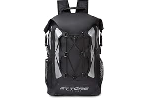 Ettore Sac A Dos De Cyclisme 100% Etanche 30L - Noir - Eclipse
