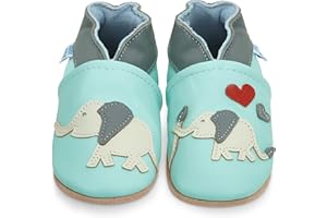 JUICY BUMBLES Baby Shoes with Soft Sole - Baby Girl Shoes - Baby Boy Shoes - Leather Toddler Shoes - Baby Walking Shoes