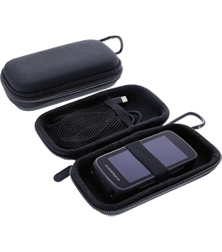 TUFF LUV Siliconen hoes compatibel met Hammerhead Karoo 3 [3rd Gen 2024] - ultieme bescherming, duurzaam, antislip, schokbestendig, zwart hoesje voor geavanceerde fietscomputer