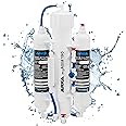 ARKA myAQUA® 190 | Reverse Osmosis System | 190 L/Day | Water Filter & Softening System | Filter for up to 99% of Salts, Pollutants & Bacteria from Water | Saltwater & Freshwater Aquarium, Household