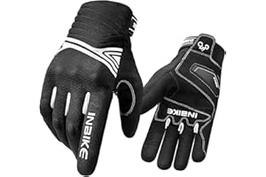 INBIKE Guantes Moto Invierno Hombre Impermeable Compatible con Pantalla Táctil Guantes Moto a Prueba De Viento con Membrana Impermeable Hipora y Forro Térmico(IM902W)