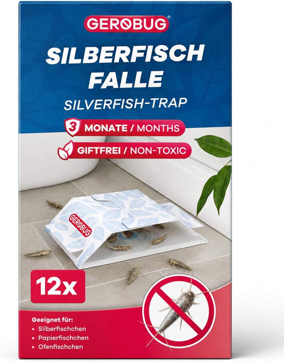 Avis d'Expert & Test Approfondi : Gerobug Zilvervisjesval 12 stuks - Lijmval me (Sélection)