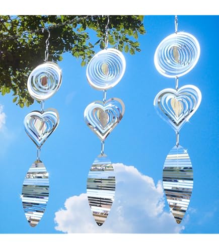 Ceeyoll 12 Pièces Effaroucheur Oiseaux, Effaroucheur Oiseaux