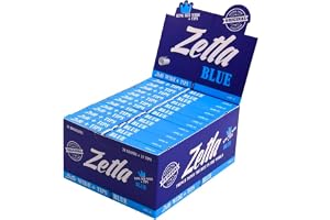 Zetla Blue + Filter - Rullande papper - 26 paket