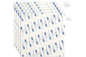 JULBEAR Doppelseitige Klebepunkte, 2880 Stück Klebende Aufkleber 6mm Klebepunkte Rund Schaum Klebepunkte Fotokleber Abnehmbare Klebepaste Punkt Aufkleber für Ballon Festival-Dekoration DIY Basteln