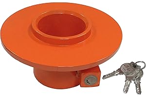 Ryme Automotive Kingpin Lock - Cerradura Antirrobo de Seguridad para 5ª Rueda, antirrobo, King Pin, Alta Seguridad para remolques, Trailer, Tractores, Candado para Quinta Rueda Universal