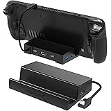 SABRENT Docking Station für Steam Deck, 6-in-1 Steam Deck Dock mit HDMI 4K@60Hz, USB-C 95W PD 3.0 Schnellladung, Triple USB h