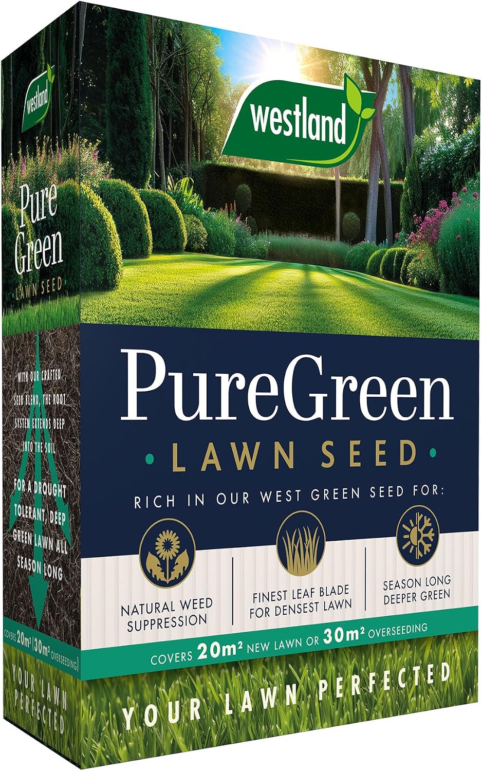 PureGreen Lawn Seed 20m2 Box