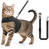 3 Kat File Yeni Nesil Nefes Alabilen Kedi G&ouml;ğ&uuml;s Tasma 3'l&uuml; Set Siyah Siyah L