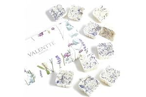 Valentte Soy Wax Melts Strong Scented, Aromatherapy Essential Oils, Natural Ingredients, Long Lasting Fragrance, Gift Set, Made in the UK (Patchouli and Eucalyptus Wax Melt Set)