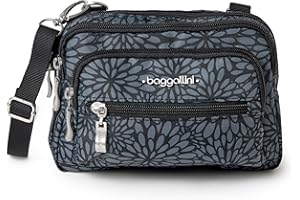 Baggallini Odwracalne przez ramię Kobiety Triple Zip Bagg (1 w zestawie)