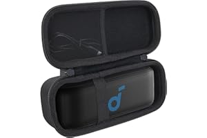 co2CREA Twardy futerał podróżny do przenośnego głośnika Soundcore Select 3 / Select 2S/Motion 100 (tylko etui, bez głośnika)