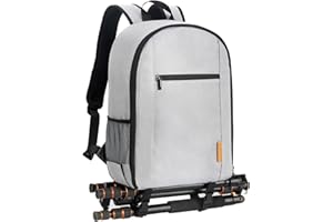 TARION Zaino fotografico Zaino fotografico SLR piccolo Zaino per fotocamera impermeabile Borsa per fotocamera leggera e compatta con copertura antipioggia