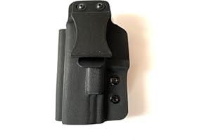 HOLSTERONLINE X-Holster Kydex Walther PDP Holster Pistolenhalfter Verdeckt tragen Jagd / Sportschützen Rechtshänder Multi / OWB /IWB / Kydex Steg