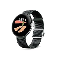 Google Pixel Watch vävt band – mörk oliv