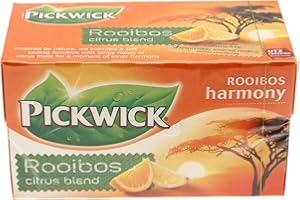 Pickwick Tee Rooibos Tee with Citurs Fruits, 20 Tea Bags
