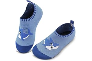 WateLves Pantofole per Bambini Unisex Scarpe a Magli Antiscivolo Ciabatte da Casa per danno la sensazione di camminare a piedi nudi Antiscivolo & Leggero