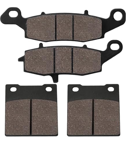 MEXITAL Plaquettes De Frein Céramique Avant Et Arrière Pour ZR 400, ZZR 400/600, ZX6 R
