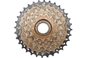 JINSBON Piñón de rosca tipo 9 velocidades para bicicleta de montaña, compatible, instalación giratoria