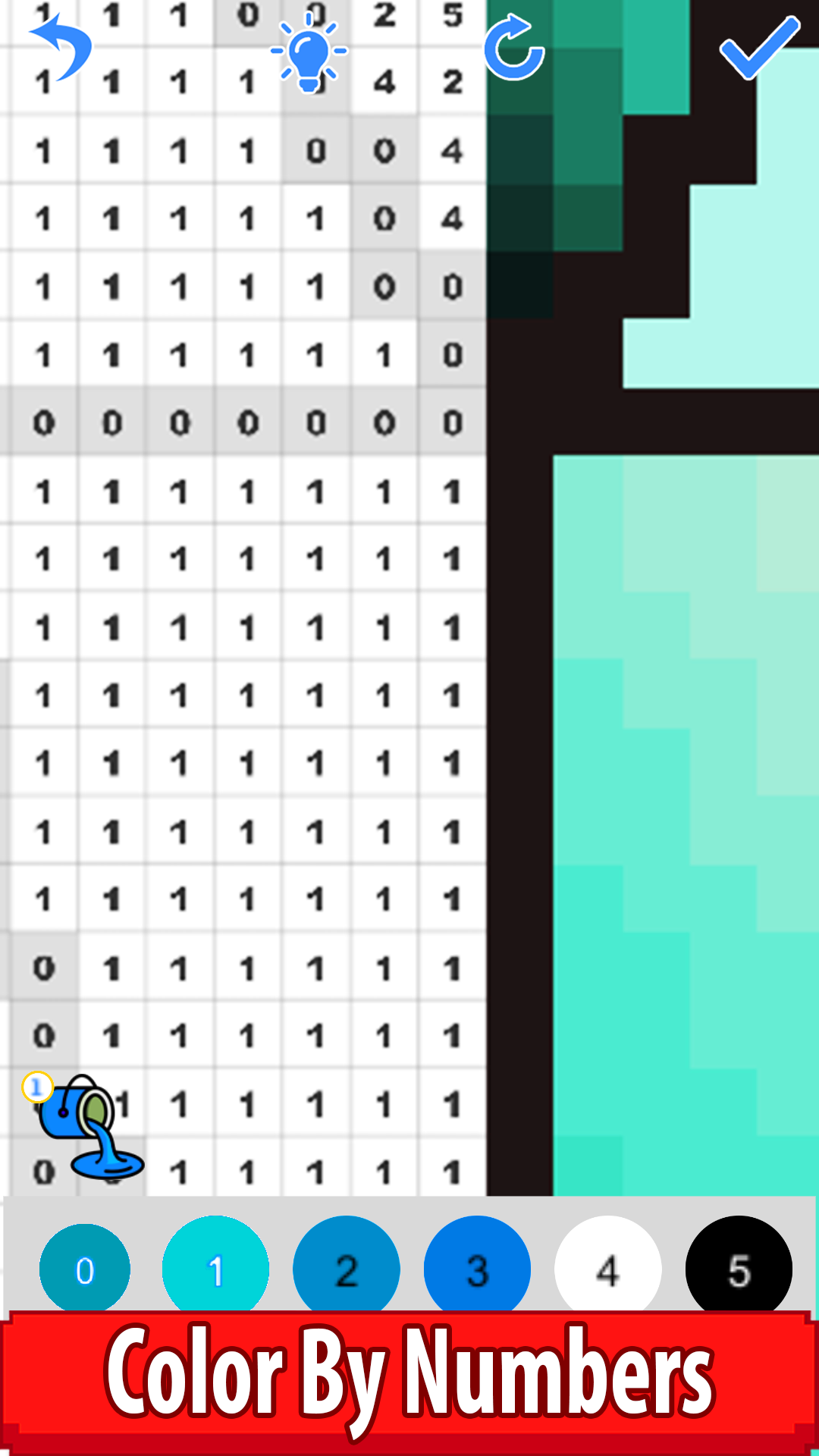 Tattoo Pixel Art Paint by Number, Coloring Book Pages Amazon.fr