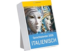 Langenscheidt Sprachkalender Italienisch 2026: Tagesabreißkalender