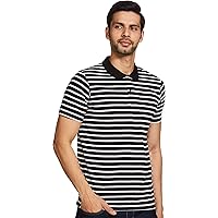 Cazibe Men's Striped Regular fit T-Shirt