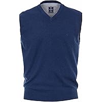 James & Nicholson Herren V-Pullover Baumwolle - Bordeaux XXL Business Casual