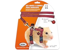 ICA Hamster Harness and Lead Set DA975 Purple