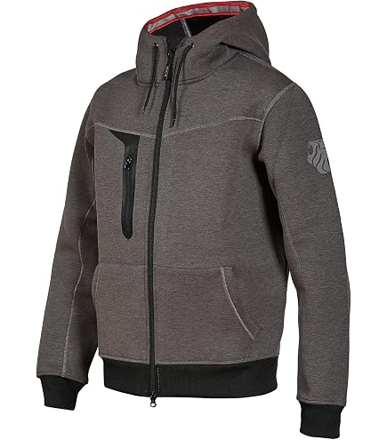 Felpa polo dalla vestibilità loose con grafica - Nero - Inserto a rombi