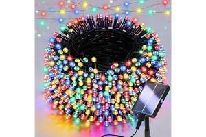 Lighprenix Solar Lights Outdoor Garden - 20m 200LEDs Solar Powered Waterproof Multicolor Fairy Lights with 8 Modes, Upgrated 