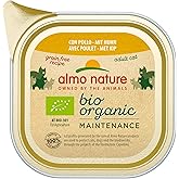 almo nature Biorganic Wet Food for Adult Cats with Chicken (Pack of 19 x 85g)