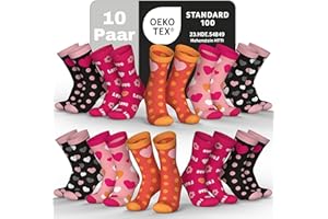 MEDOLY Kinder Socken (10 Paar) mit 72% Baumwolle, für Mädchen & Jungen - Kindersocken